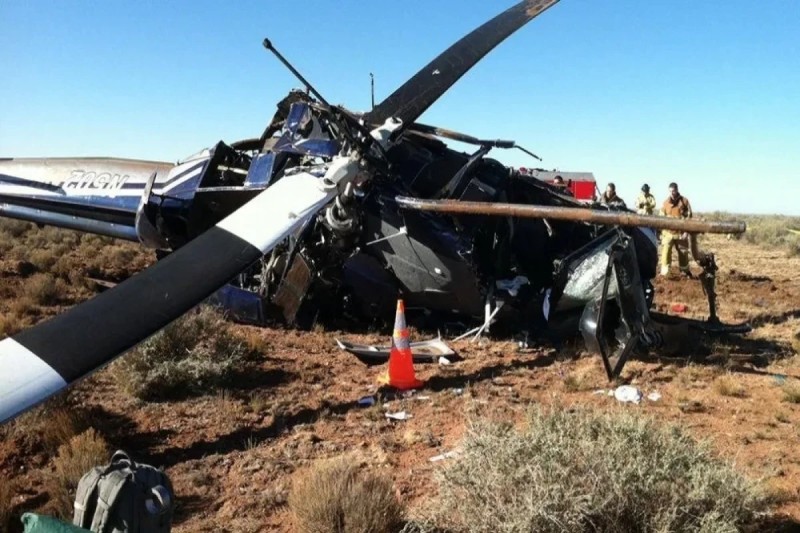 Çində helikopter qəzaya uğrayıb: ölən və yaralananlar var