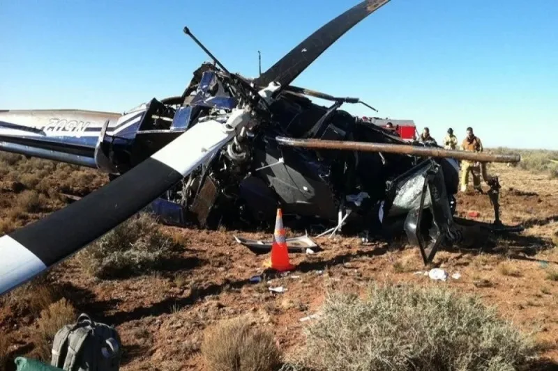 Çində helikopter qəzaya uğrayıb: ölən və yaralananlar var