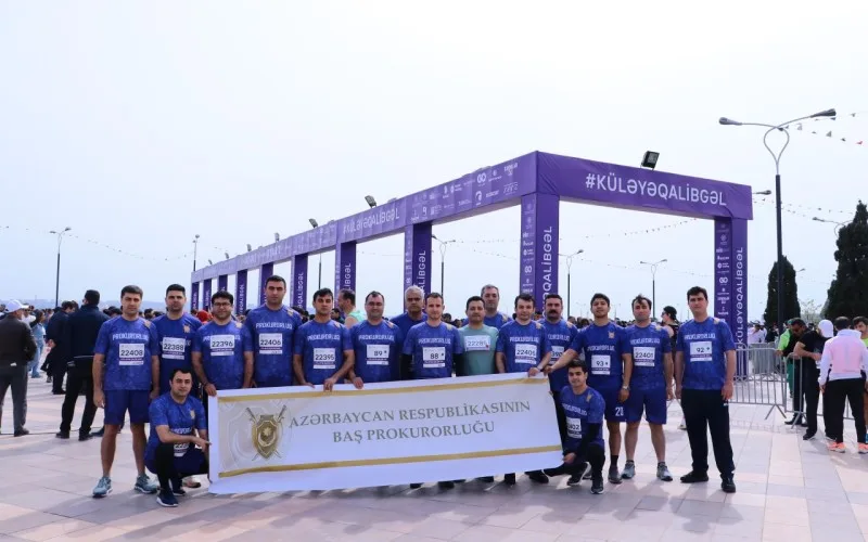 Prokurorluq əməkdaşları "Bakı Marafonu 2025"də iştirak edib