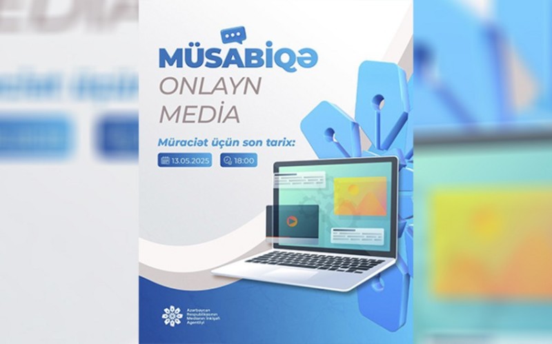 Onlayn media subyektlərinə dəstək üçün müsabiqə elan edildi