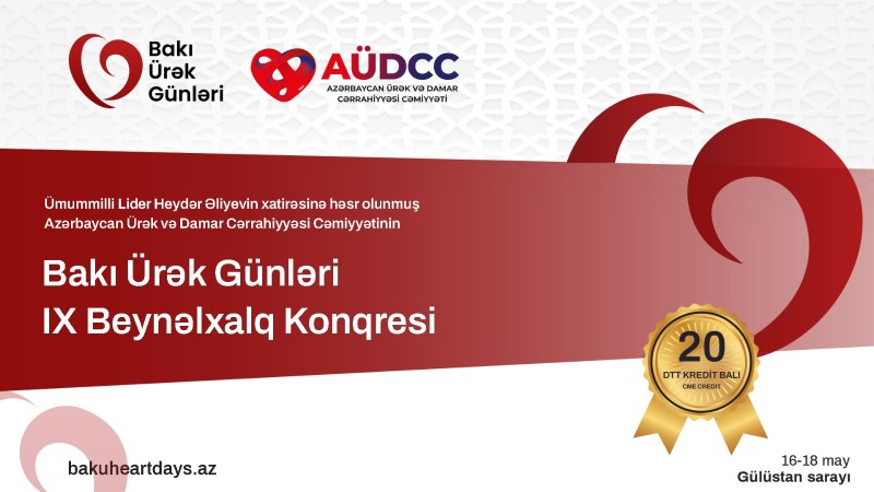 Dünyanın 20-dən artıq ölkəsindən məşhur ürək-damar cərrahları Bakıya toplaşır
