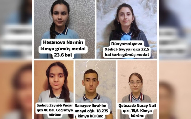 Bu kənd məktəbi olimpiadada bu il də rekord nəticə göstərdi