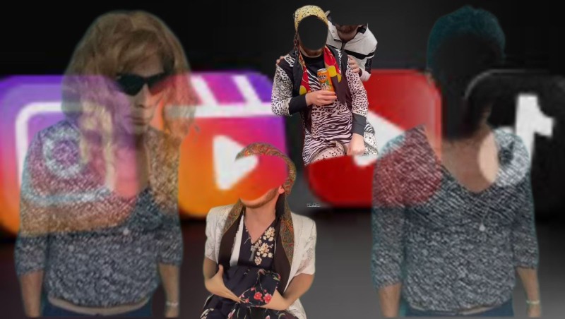 Qadın obrazında video çəkən oğlanlar - əyləncə, izləyici, qazanc, yoxsa?..