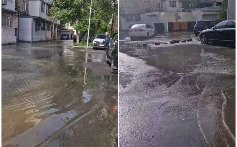 ADSEA: Yasamalda içməli su xəttində qəza baş verib, təmir işləri aparılır