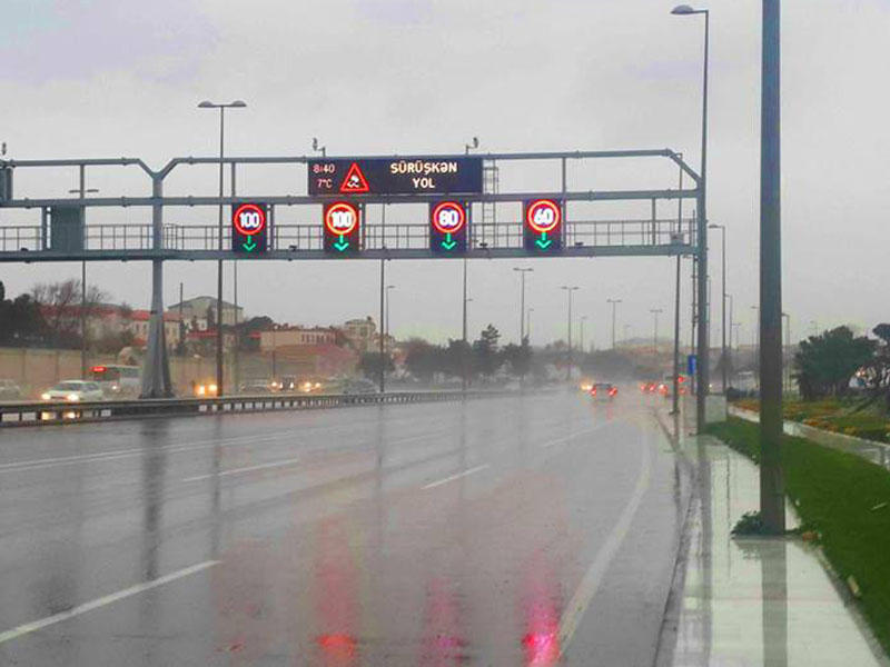 Bakıda bu yollarda sürət həddi bərpa edildi