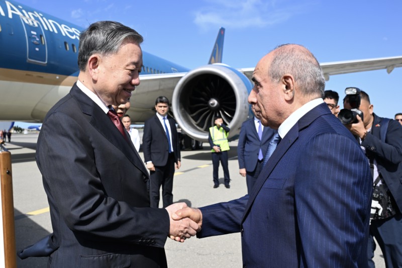 To Lam Azərbaycana dövlət səfərinə gəldi - FOTOLAR
