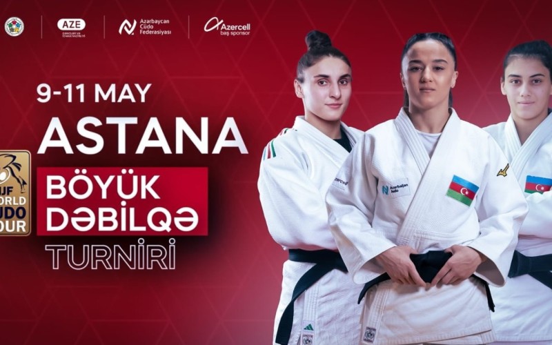 Yığmamız Astanada 3 cüdoçu ilə təmsil olunacaq