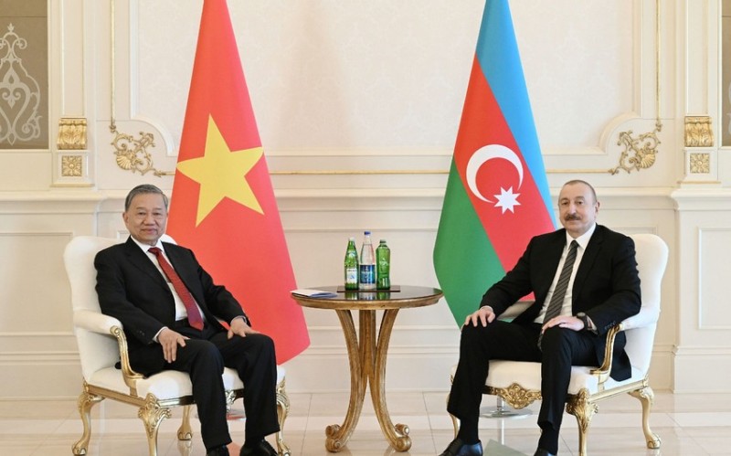 İlham Əliyevin To Lam ilə məhdud tərkibdə görüşü olub - FOTO - YENİLƏNİB