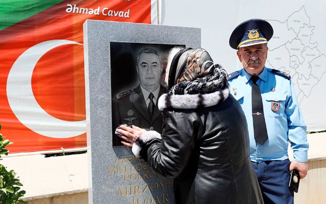 Milli Qəhrəman İlqar Mirzəyev yad edildi - FOTOLAR
