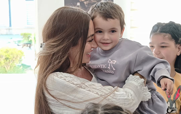 Arzu Əliyeva uşaqları ziyarət etdi - FOTOLAR