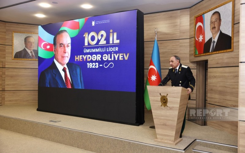 Bakı şəhər prokurorluğunun yeni korpusunun açılışı olub 