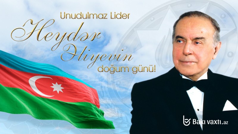 Ümummilli Lider Heydər Əliyevin anadan olmasının 102-ci ildönümüdür