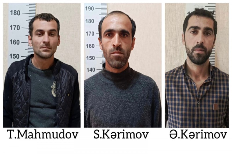 Naqil oğurlayan şəxslər saxlanıldılar