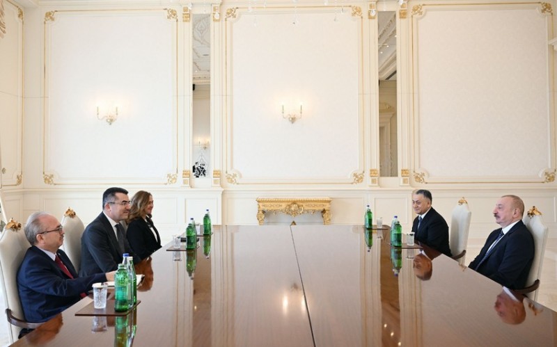 Prezident Okay Məmişi qəbul etdi - FOTO