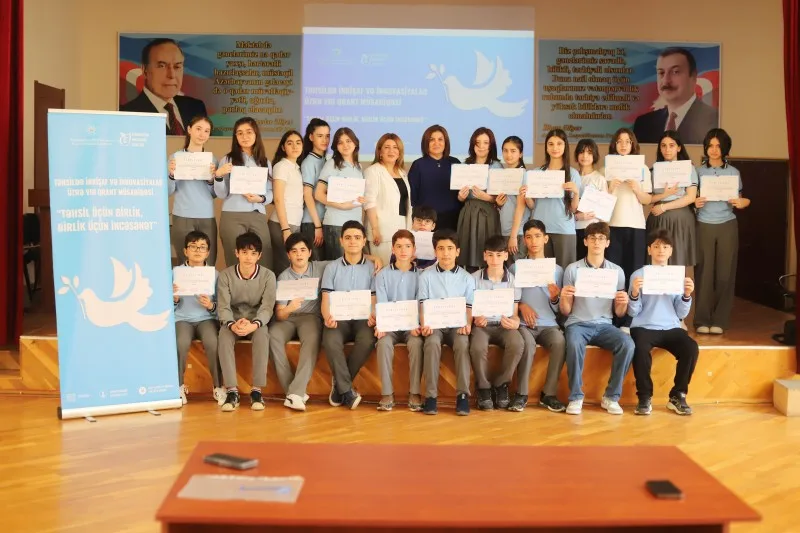 “Təhsil üçün birlik, Birlik üçün incəsənət” layihəsinin bağlanış mərasimi keçirildi - FOTOLAR