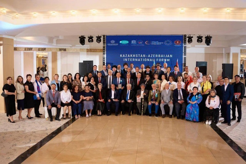 Qazaxıstanda Qərbi Azərbaycana dinc qayıdış mövzusunda forum keçirilib -FOTOLAR