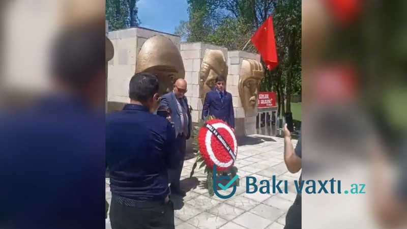 İmişlidə SSRİ-nin bayrağı qaldırıldı - VİDEO