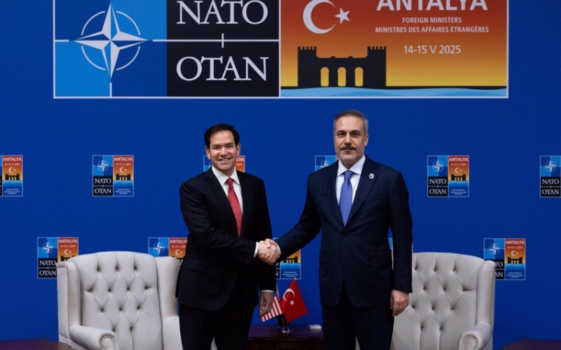 Hakan Fidan ABŞ dövlət katibi ilə görüşüb - FOTO