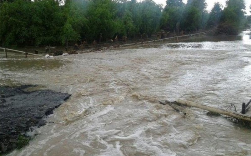 Bəzi çaylardan sel keçir