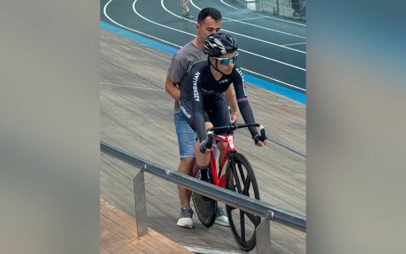 Velosipedçimiz Qazaxıstanda bürünc medal qazandı