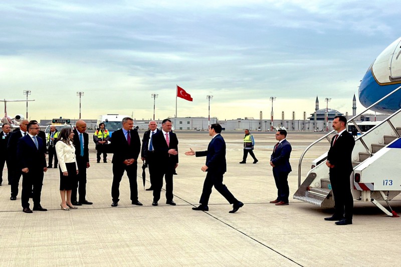 Rubio İstanbula səfər edib