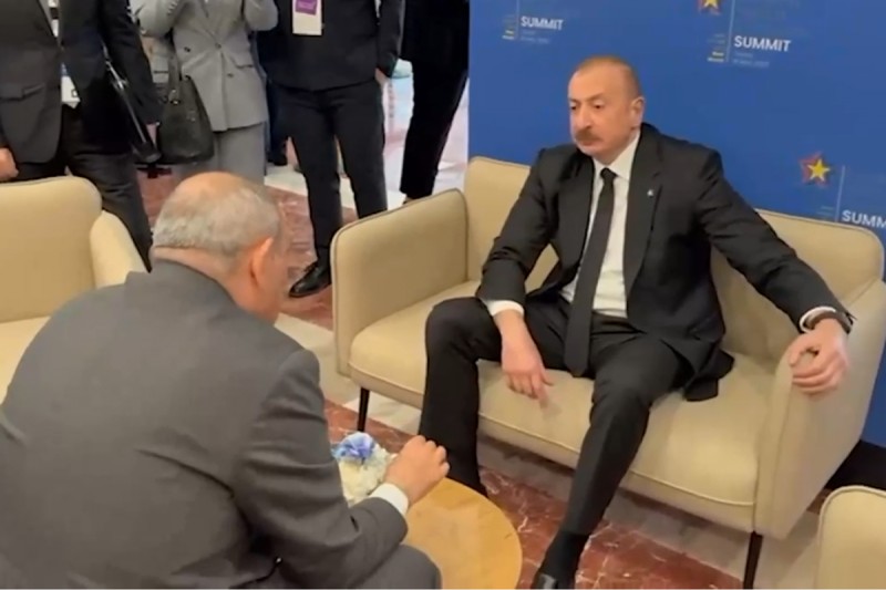 Prezident Tiranada Paşinyanla görüşdü - VİDEO