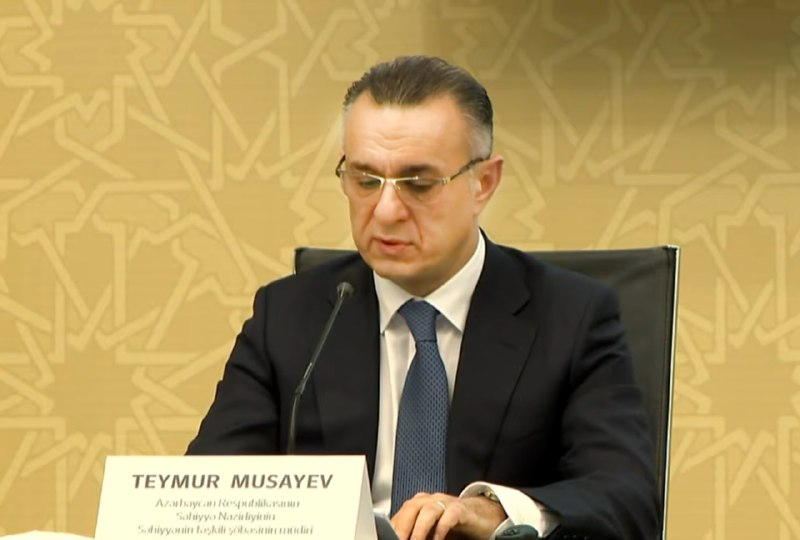“Səhiyyə Nazirliyi yalnız tibb işçilərinə cavabdehdir” – Teymur Musayev
