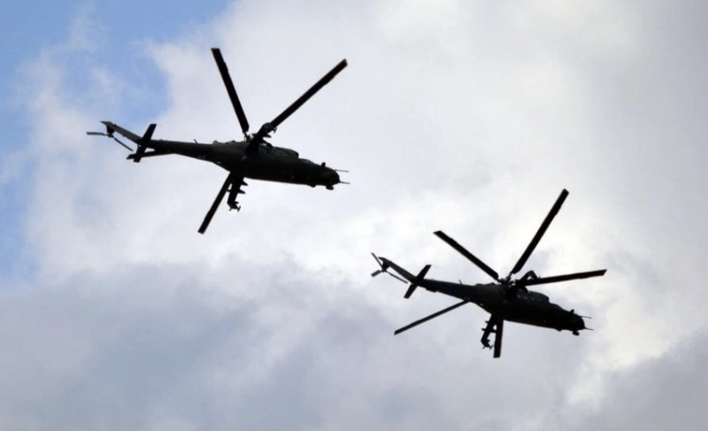 Havada iki helikopter toqquşdu: 5 nəfər...