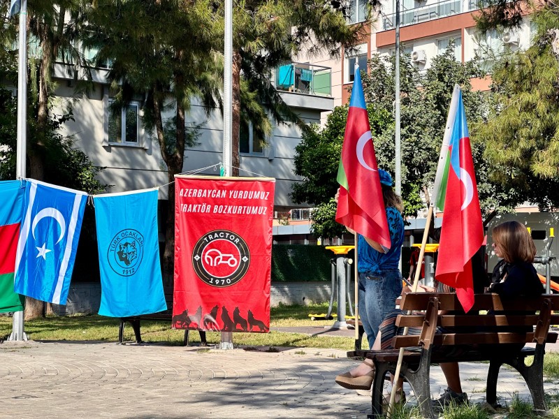 Traktorun qələbəsi Türkiyədə də qeyd olundu- FOTOLOR