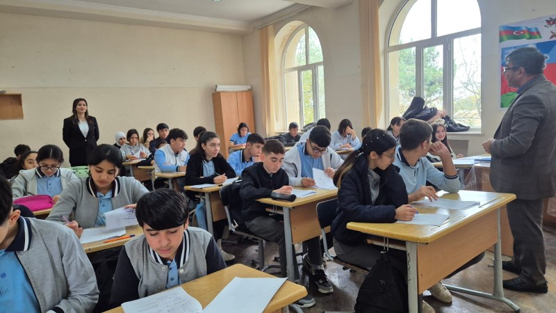 Şagirdlərin monitorinqləri: Əlavə stress, gərginliyə ehtiyac və əsas yoxdur