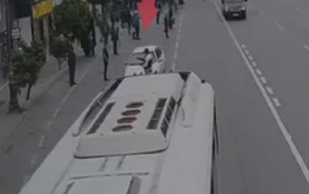 Narkotikin təsiri altında olan sürücü həbs edildi - VİDEO