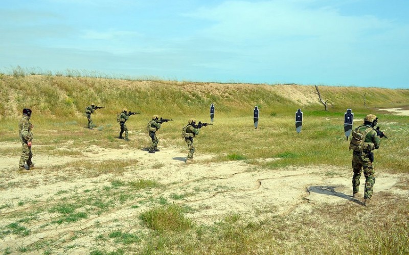 Döyüş hazırlığı üzrə məşqlər keçirilib