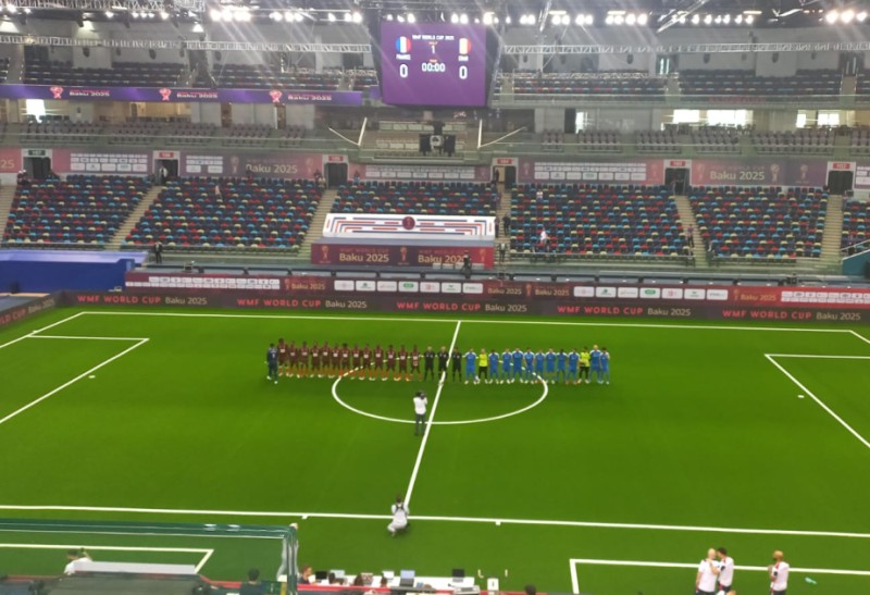 Minifutbol üzrə dünya çempionatında daha bir matç baş tutub