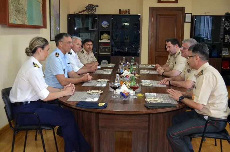 NATO nümayəndə heyəti ilə hərbi əməkdaşlıq çərçivəsində görüşlər keçirilib