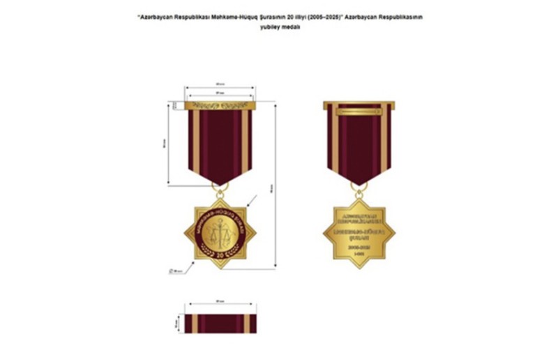 Bu şəxslərə yubiley medalı veriləcək 