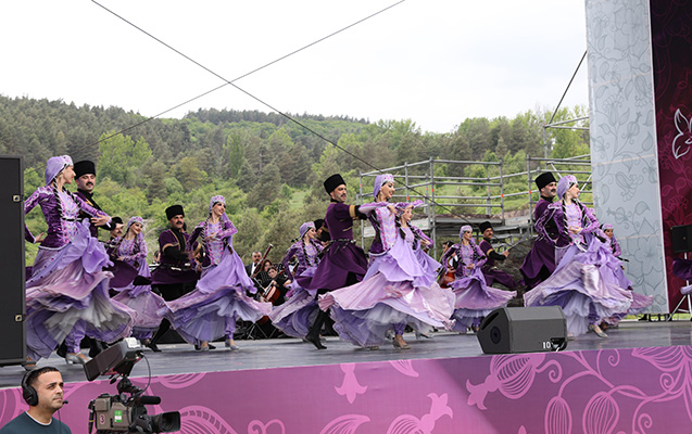 Şuşada “Xarıbülbül” musiqi festivalının açılışı oldu - FOTOLAR