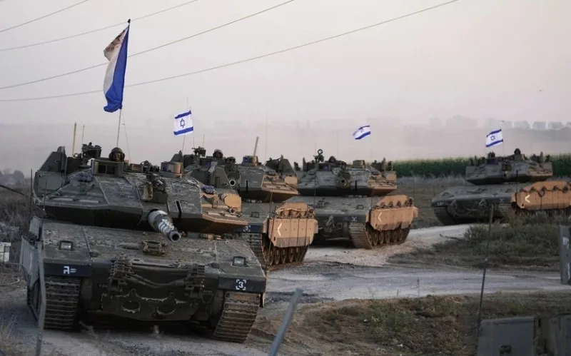 İsrail Ordusu bütün quru və tank qoşunlarını Qəzzaya yerləşdirib