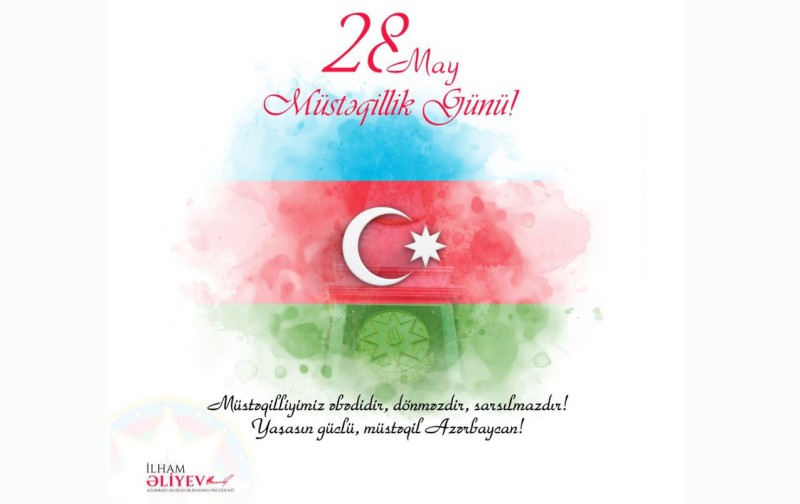 Milli qürurun zirvəsi: Bayrağımız müstəqil Azərbaycanda qürurla dalğalanır