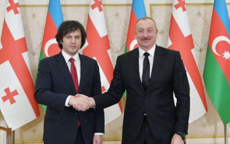 Kobaxidze İlham Əliyevi təbrik etdi