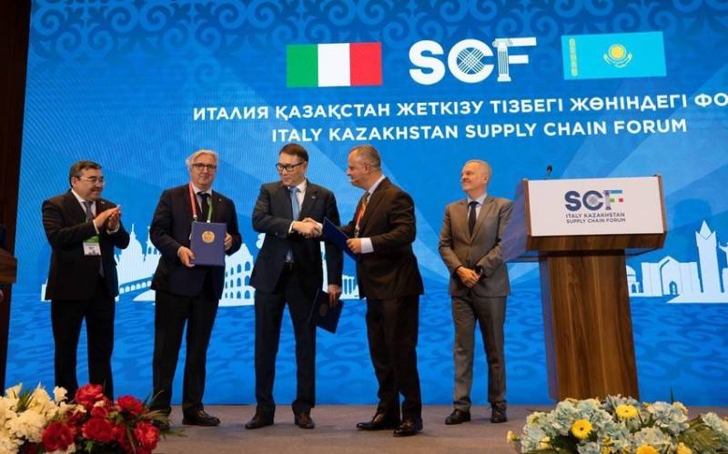 Qazaxıstan və İtaliya 180 milyon avroluq müqavilələr imzalayıblar