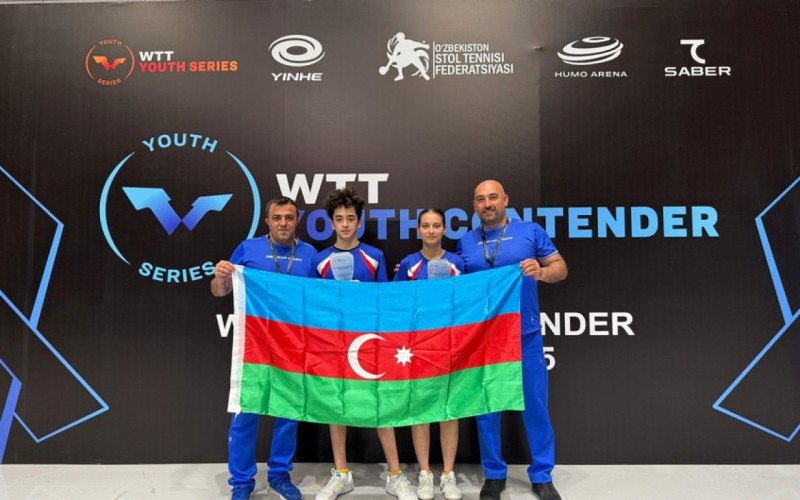 Azərbaycanın stolüstü tennisçiləri Daşkənddə medal qazandılar