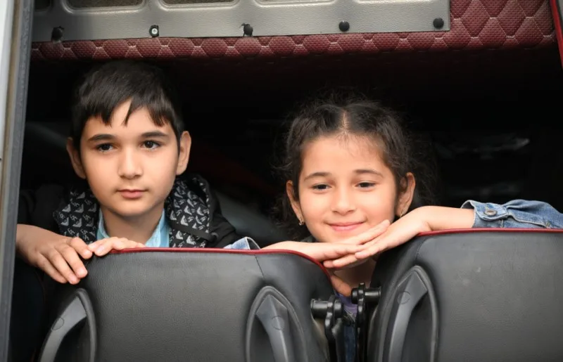 Bəylik kəndinə növbəti köç karvanı çatıb - FOTOLAR - YENİLƏNİB