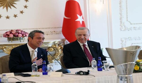 Ərdoğan Fənərbağça komandasını qəbul etdi