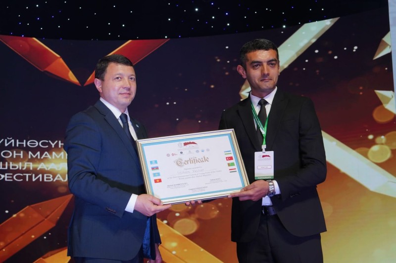 İntiqam Yaşar TÜRKSOY -un diplomatı seçilib - FOTO