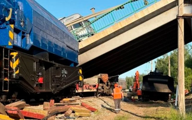 Rusiyada dəmir yolunda daha bir PARTLAYIŞ