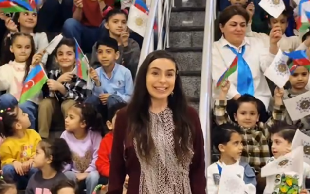 Leyla Əliyevadan uşaqlarla bağlı PAYLAŞIM - VİDEO