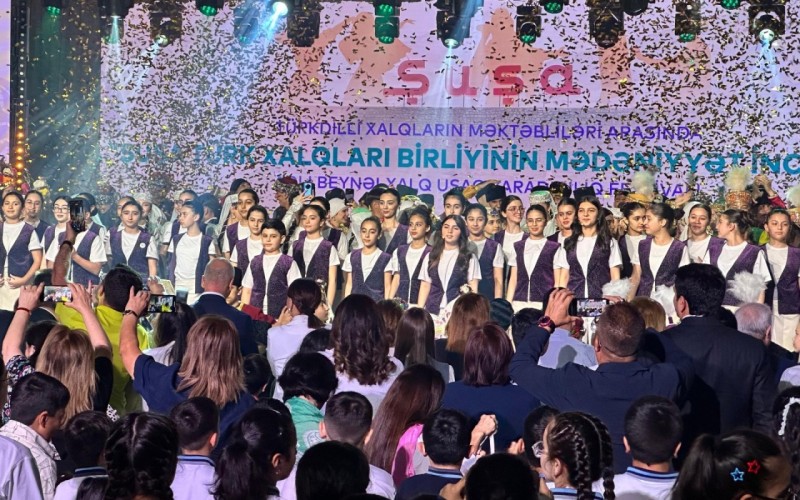 Şuşa beynəlxalq uşaq yaradıcılıq festivalı keçirilib - FOTOLAR