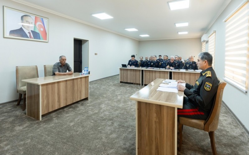 Vilayət Eyvazov Bərdədə vətəndaş qəbulu keçirib