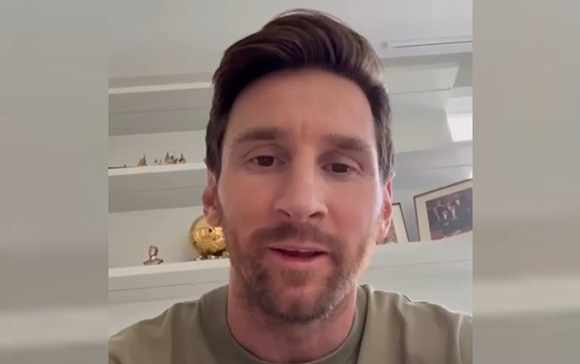 Messi Azərbaycan millisini təbrik etdi - VİDEO