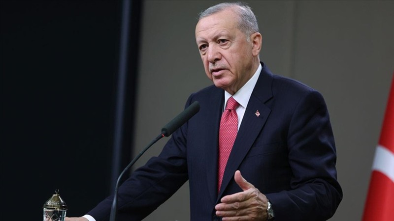Ərdoğan “Bakı Enerji Həftəsi”nin iştirakçılarına müraciət edib